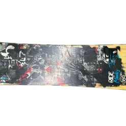 Used Ride MANIC 160 WIDE Mens Snowboard Only Tan 160 cm
