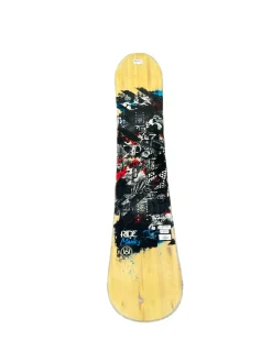 Used Ride MANIC Mens Snowboard Only Black 161 cm
