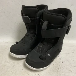 Used Ride NORRIS BOA Boys Snowboard Boots Black Junior 01