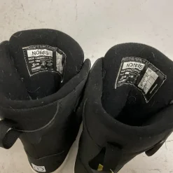 Used Ride NORRIS BOA Boys Snowboard Boots Black Junior 01