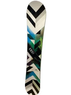 Used Ride PROMISE SERIES Mens Snowboard Only White/Black/Navy 148 cm