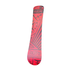 Used Ride PROPHET SNOWBOARD 158CM Mens Snowboard Only Red 158 cm
