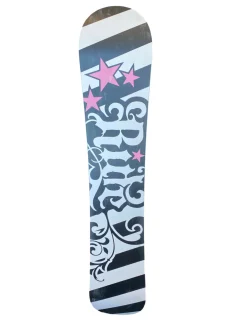 Used Ride RAPTURE Womens Snowboard Only Black 140 cm
