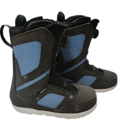 Used Ride SAGE Mens Snowboard Boots Navy Blue Senior 8.5