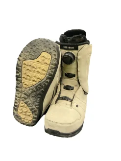 Used Ride SAGE Womens Snowboard Boots Brown Senior 9