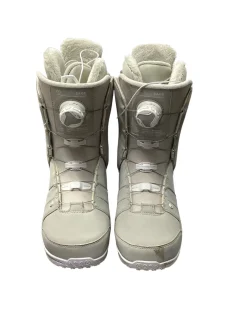 Used Ride SAGE Womens Snowboard Boots White Senior 9.5