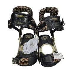 Used Ride SPI BINDINGS Womens Binding Only Black XL