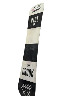 Used Ride THE CROOK 158 cm Snowboard Black