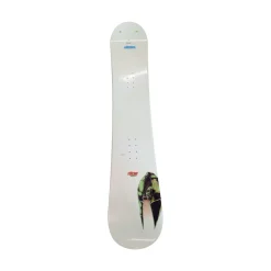 Used Ride ZERO SNOWBOARD Mens Snowboard Only White 157 cm