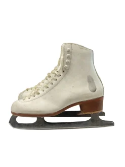 Used Riedell 9506 SZ 6.5 WomensFigure Skate White Senior 6.5
