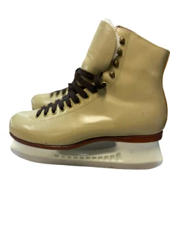 Used Riedell 0831 WomensFigure Skate Brown Senior 6.5