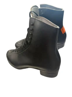 Used Riedell BLACK Mens Figure Skate Black Senior 12