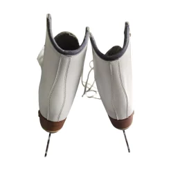 Used Riedell FIGURE SKATES WomensFigure Skate White Senior 7