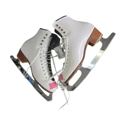 Used Riedell FIGURE SKATES WomensFigure Skate White Senior 7