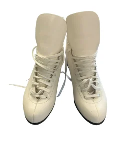 Used Riedell FIGURE SKATES WomensFigure Skate White Senior 9.5