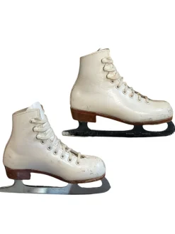 Used Riedell GIRLS FIGURE Girls Figure Skate White Youth 12.0