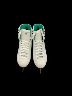 Used Riedell OPAL WomensFigure Skate White Senior 7
