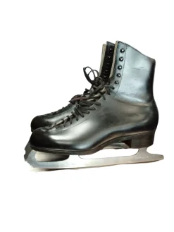 Used Riedell SILVER STAR 355 Mens Figure Skate Black Senior 9