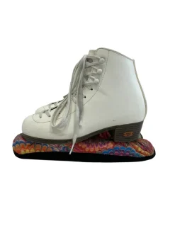 Used Riedell 15W Girls Jr 3.5 Figure Skates