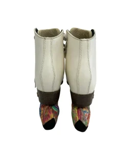 Used Riedell 15W Girls Jr 3.5 Figure Skates