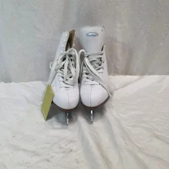 Used Riedell WOMENS FIGURE SKATES WomensFigure Skate White Senior 10