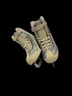 Used Riedell WomensFigure Skate Grey Senior 10