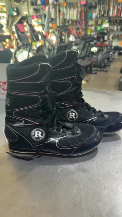 Used Ringside Boxing Shoes Black Junior 03