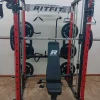 Used RIT FIT RACK/SMITH Home Gym No Plates