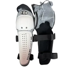 Used ROCK GARDN Adult Knee Guard White Large