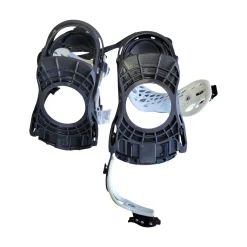 Used ROCKY MTN PREMIUM PEAK ADT SB BINDINGS Womens Binding Only Black And White S/M