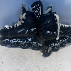 Used Roller Hockey Skates Black Youth 08.0