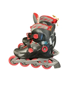 Used Roller Hockey Skates Black Adjustable