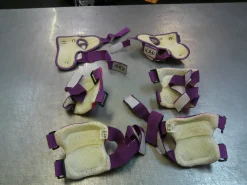 Used RollerDerby Inline Protective Set Pink SM