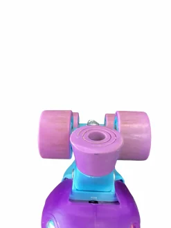 Used RollerDerby SIZE 3-6 Junior Rec Fitness Skates Purple Adjustable