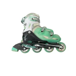 Used RollerDerby VTECH 500 Senior Aggressive Skates Turquoise Senior 9