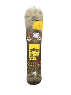 Used Rome LABEL Boys Snowboard Only Black 140 cm