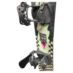 Used Rome SLAP STICK Boys Snowboard Only Black 130 cm