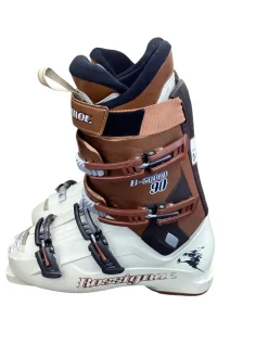 Used Rossignol B SQUAD 90 Mens DH Ski Boot Brown 295 MP - M11.5