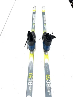 Used Rossignol BC59 W SALOMON SZ 42 BOOTS Womens XC Ski/Binding 190 cm