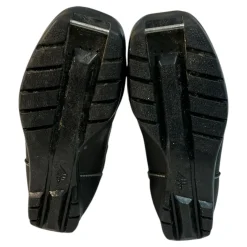 Used Rossignol Boys NNN XC Ski Boots Navy Blue W 05-05.5 / JR 03.5-04
