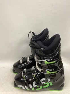 Used Rossignol COMP T Boys DH Ski Boot Black 255 MP - M07.5 - W08.5