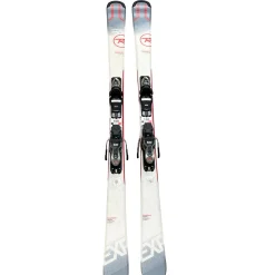 Used Rossignol EXP 78 Mens DH Ski/Binding Red 158 cm