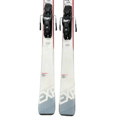 Used Rossignol EXP 78 Mens DH Ski/Binding Red 166 cm