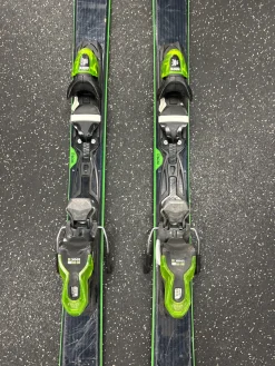 Used Rossignol EXPERIENCE E77 Mens DH Ski/Binding Green 176 cm