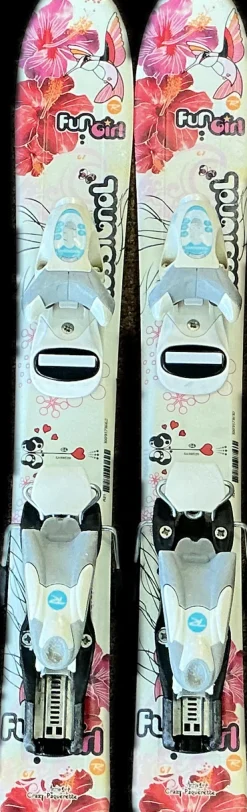 Used Rossignol FUN GIRL Girls DH Ski/Binding None 67 cm