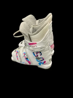 Used Rossignol FUN GIRL Girls DH Ski Boot White 205 MP - J01