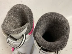 Used Rossignol FUN GIRL Womens DH Ski Boot White 245 MP - M06.5 - W07.5