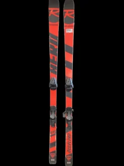 Used Rossignol HERO MOGUL Mens Skis Only Black And Orange 165 cm