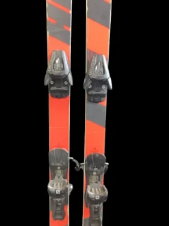 Used Rossignol HERO MOGUL Mens Skis Only Black And Orange 165 cm