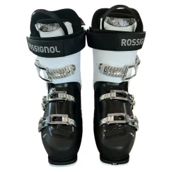 Used Rossignol KELIA 50 Womens DH Ski Boot Black And White 265 MP - M08.5 - W09.5